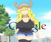 Day 13 of google boobs. Lucoa from kobayashi&#39;s dragon maid. from devika gur kore