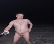 Nude on a public beach 33y male nudist exhibitionist naked in public beach at night. from beach nude family nudist 12