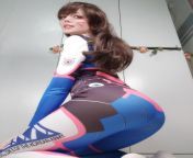 Big booty D.Va cosplay by Aldorachan from big booty wifey givin lapdance by krazzyb