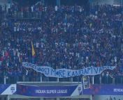 Banner from Bangalore fans after yesterday&#39;s match against Kerala in ISL. from kerala desi an