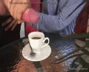 Even though I&#39;m usually the one serving them, my wife and her lover like to get my coffee for me in the morning. from desi village wife ducking her lover 2