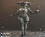 Mommy Lilith (Plague of Humanity) [Diablo IV] from iv 83 net models