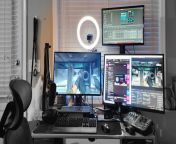 Stream setup 2023! come check me out on Twitch ! www.twitch.tv/Gunsum045 from view full screen loserfruit making out on twitch stream