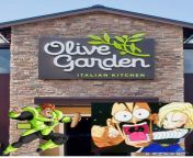 Old man gets destroyed by blonde and ginger at Olive Garden from dirty old man gets some hairy ginger pus
