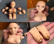My friend, Pablo, is working on getting my first doll, Bae, printed for me. I cant wait to see her fully in physical form! Bae was a collaboration between my friend @sugar_pineapple and I. I sculpted most of her and then she did Baes joints, hands, andfrom barndi bae hd