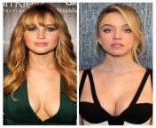 Who are you wrestling and having sex with: Jennifer Lawrence or Sydney Sweeney from villge girls sex actress jennifer kotwal se