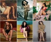 Pick one for a footjob (Margot Robbie, Emilia Clarke, Victoria Justice, Selena Gomez, Ana de Armas, Selena Gomez, Emma Watson) from marian gómez xxx
