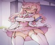 [F4A] Your friend Dan was a huge superhero nerd, so when he saw a shooting star he wished to be a superhero. Instead of becoming a typical caped hero, he turned into a japanese style magical girl! Now he has to figure out how to live as a woman, while fig from magic rush hero he