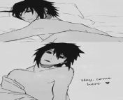 from pinterest he laid down on the bed and hey say hey come here so hot from a user thanks guys for the love from and hey