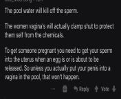 The women vaginas will actually clamp shut Any one else aware vaginas could *clamp* themselves? FFS. from different vaginas
