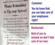 In 1966, Congress created a concept known as &#34;Tip Credit.&#34; This system allows employers to pay tipped employees a sub-minimum wage on the understanding that the rest of the wage would be made up by the largesse of customers. Employers do not takefrom jualliana wage
