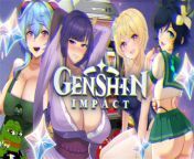 Color &#34;Genshin impact&#34; 1girl, 4girls, apron, arms behind head, arms up, ass, blonde hair, blue hair, collage/collection, competition swimsuit, ganyu, gender bender, genderswap (mtf), large breasts, lumine, midriff, purple hair, raiden shogun, sitt from 1boy 1girl 3dcg age difference ass blonde hair clitoral glans clitoral hood clitoris close up