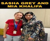 Sasha Grey And Mia Khalifa from julianna vega and mia khalifa sex kissing