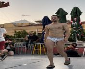 Our shop becomes part of the Pride celebrations in Thessaloniki, in collaboration with Kamasutra stores, our awarded model Stathis and more guys in an underwear fashion show last night! from ru naked poddelka model boyxx 15 b