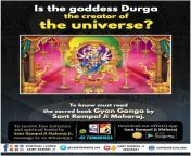 is the goddess Durga the creater of the universe from goddess durga kali devi hindu
