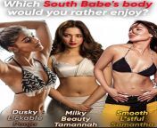 Pooja Hegde vs Tamanna vs Samantha Ruth Prabhu from samantha ruthu prabhu hard core fucking pics