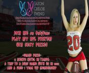 Join me on OnlyFans to get your free entry into week 2 of Chloe&#39;s Pro Football Pick&#39;em. Win sexy prizes! You could win a trip to a 2021 Bucs game with Jason and Chloe from Playboy TVs SWING. JasonChloeSwingFree JasonChloeSwing JasonChloeSwingVIP from 4k 2 model song joo a 2021 busan internacional boat show 210425 by ibiza