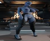 Liara ready for bed (Mass Effect) from mass effect liara sex
