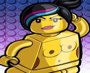 naked Wyldstyle showing off her boobs (trpxart) [The LEGO Movie] from wyldstyle