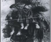 Marianna Doli?ska was a polish Romani women who murdered her children and tied them to a tree in 1923. For unknown reasons the image of the dead children are falsely used to represent the victims of the Massacres of Poles in Volhynia and Eastern Galicia b from porn image of urmi doli armano