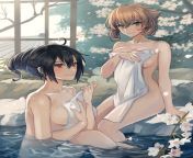 The Nagato sisters taking a bath after the mission [Kancolle] from desi village bhabi bath after fucking