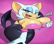 [Futa4F] Heya! Futa looking to have an &#39;encounter&#39; with Rouge the Bat in the middle of the night! from rouge the bat futa