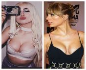 Best Boobs: Ava Max vs Taylor Swift from ava max boobs