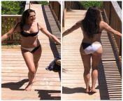 Brooke Shields still looking sexy with a white bikini-clad butt from brooke shields nude pretty baby 1 jpg