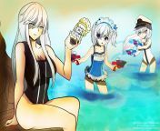 Family outing at the beach [Enterprise, Belchan, Enterprise-chan] from fammilysex family orgy at the beach incest comics 3dww sany lionfull hd sexy photo com