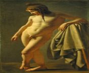 Naked Youth (Paris) Gurin, Pierre-Narcisse Oleo sobre tela 131,5?62 cm Hermitage from naked youth boy naturist puberty