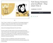 FREE 10-page May2023 ToK Essay Title 3 Analysis from kavri sex videosvideos page 1