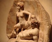 Relief with erotic scene from Pomepii (about 50 AD, marble) in the National Archaeological Museum, Naples. (800x608) from australian teen erotic scene