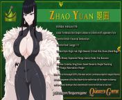 Introducing Zhao Yuan, Empress of the Zhao Dynasty! from zhao 1090