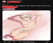 Just unsubbed from FemboyHentai. I came for feminine men with penis and balls, not boobs and vagina. from breast and vagina sucking