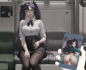 On the train with Mona [Genshin Impact] from mona genshin