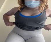 Just got a package of gym clothes and swimsuits that Im going to try on in a few minutes... from heidi lee bocanegra nude try on in bathroom video leaked