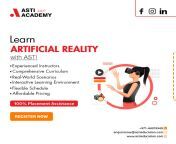 Step into the world of Artificial reality and have a fruitful career in this. Most businesses are moving into Artificial Reality and it&#39;s the right time for you to move too. Please feel free to contact us today for more info... #career #astiacademydwc from artificial vegina