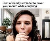 just a friendly reminder to cover your mouth while coughing from granny caught pissing while coughing after sex