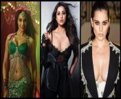 [Bipasha, Parineeti, Kangana] Who can suck your cock the hardest, passionately grind cowgirl on your dick the longest and doggystyle twerk fuck the best? Pick one for each. from parineeti chopra ishaqzaade