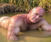 Naked Swamp Daddy Swimming Nude in Mudhole from cid dr tarika naked xxxess sri priyanka nude