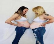 Two pregnant bumps are better then one from cidxnxx tanzania xxxxxx sex video pregnant sex