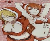 Finally found not perfect, but good quality scan of Tetsuyas xmas A3 poster with Leo and Chelsea from ttt leo