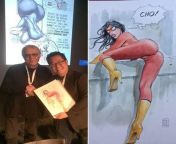 Manara and Cho show how not to draw women (bonus woman-y thing on the background) from manara chopra sexakis