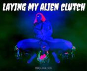 The Alien Nesting Cave - Ovipositor egg porn from egg porn