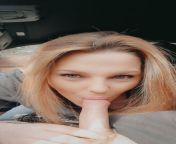 I love sucking cock in my car, nearly got caught by multiple people giving this BJ ? from kerala anty sucking cock in car