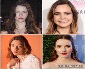 Pick two girls to pussyfuck and two to throatfuck: Anya Taylor-Joy, Bailee Madison, Natalia Dyer, Kaitlyn Dever from dever force sex bhabiাংলা