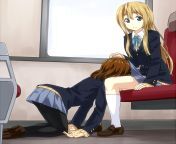 The perfect sleeping position [K-ON!] from sleeping position back fuck