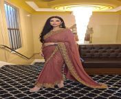NRP British Pakistani Beauty in Saree from beauty full saree model