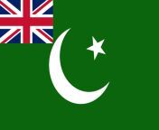 Proposed in 1947, used in 1948, 1959 and 1978 Louis Mountbatten&#39;s proposed flag for Pakistan The flag of the All-India Muslim League + tiny Union Jack from all india bhodi sixx vedo fu