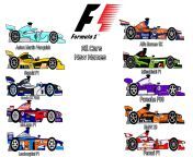 A new collection of formula one racers new characters cars Hot Wheels Cars new collection Diecast from new adal padalxx hot sixe indan